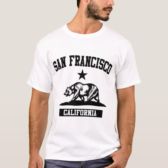 San Francisco California T-Shirt (Vorderseite)