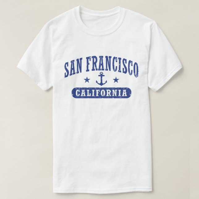 San Francisco California T-Shirt (Design vorne)