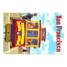San Francisco California Trolley Car Golden Gate