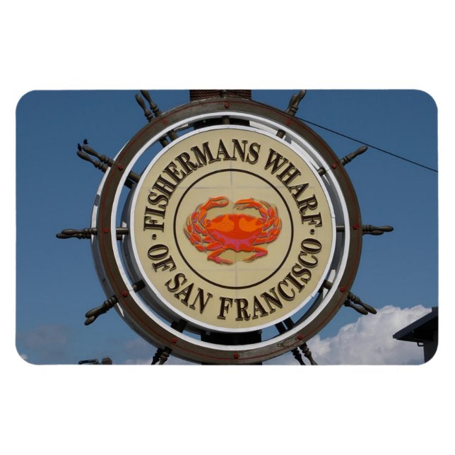 San Francisco, Californie Magnet Flexi Premium (Horizontal)