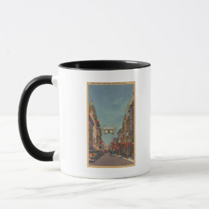 San Francisco, CAStreet Szene von Chinatown Tasse
