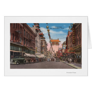 San Francisco, CAView von Chinatown Main Street