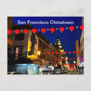 San Francisco Chinatown #11 Postkarte 