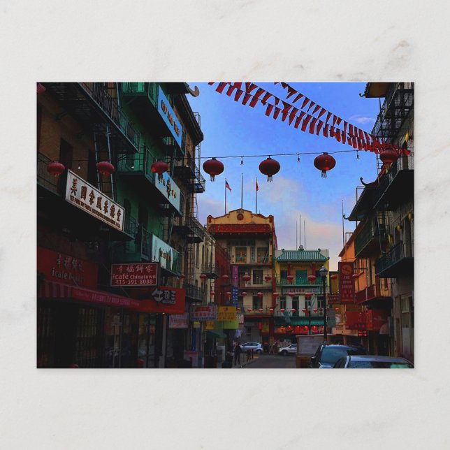San Francisco Chinatown #2 Postcard Postkarte (Vorderseite)