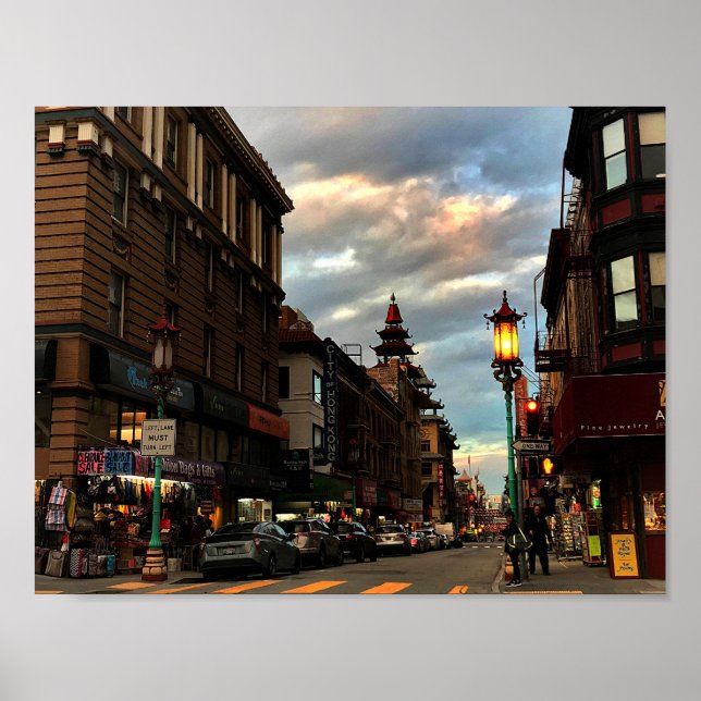 San Francisco Chinatown #6 Poster (Vorne)