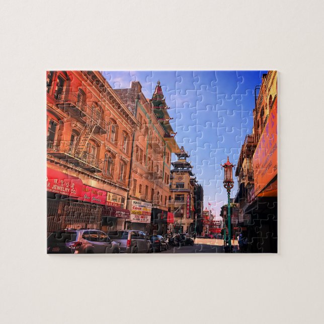 San Francisco Chinatown #7 Jigsaw Puzzle (Horizontal)