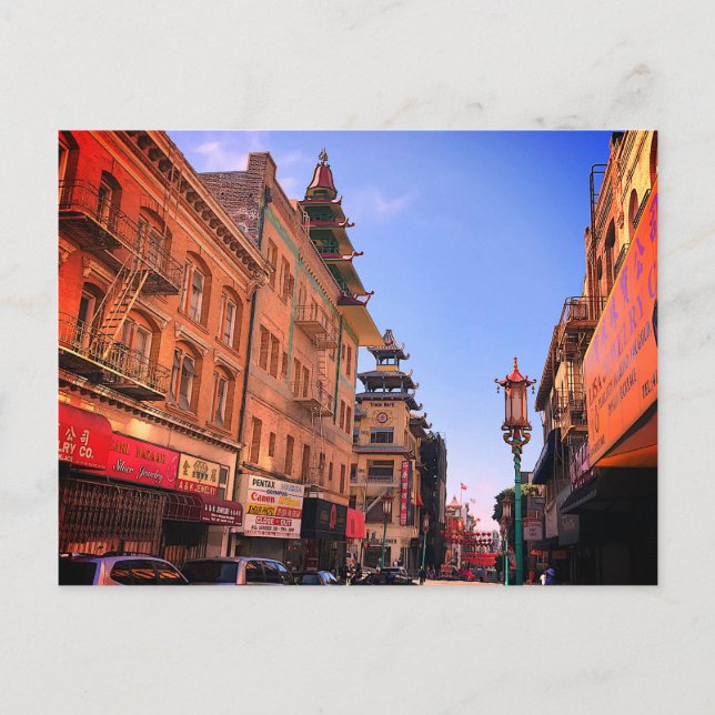 San Francisco Chinatown #7 Postcard Postkarte (Vorderseite)