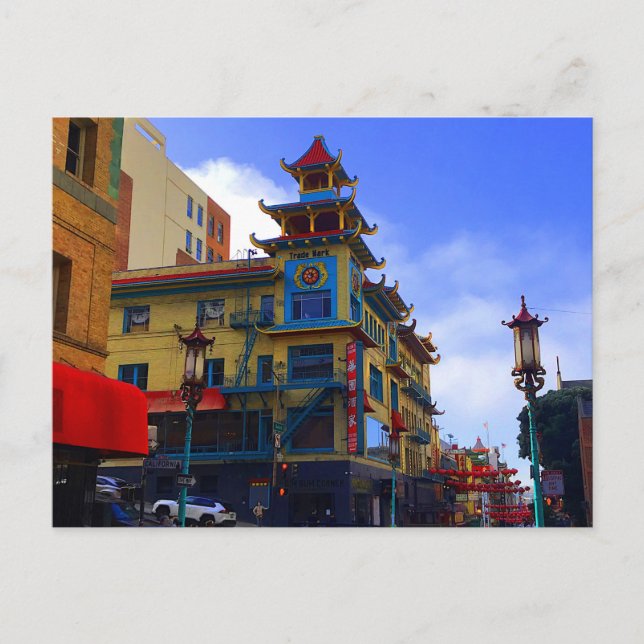 San Francisco Chinatown #8 Postcard Postkarte (Vorderseite)