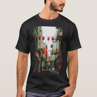 San Francisco Chinatown Streetwear Ästhetischer Tr T-Shirt