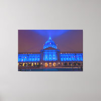 San Francisco City Hall in Blue Light