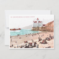 San Francisco Cliff House 1908 Vintage Postkarte