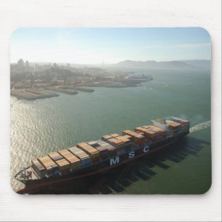 San Francisco Containerschiff Mousepad