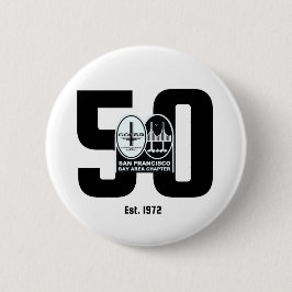 San Francisco Corvair Club 50 Jahre Button