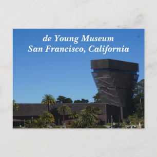 San Francisco de Young Museum #1-2 Carte postale
