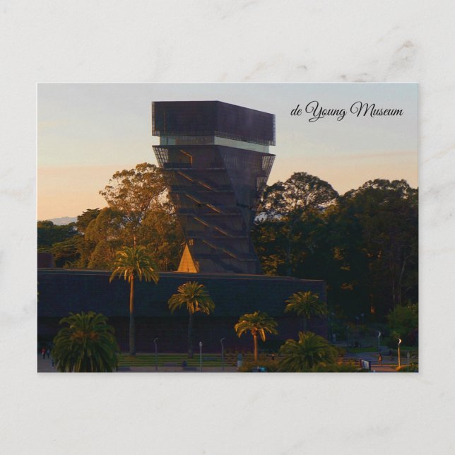 San Francisco de Young Museum #3-2 Postcard Postkarte (Vorderseite)