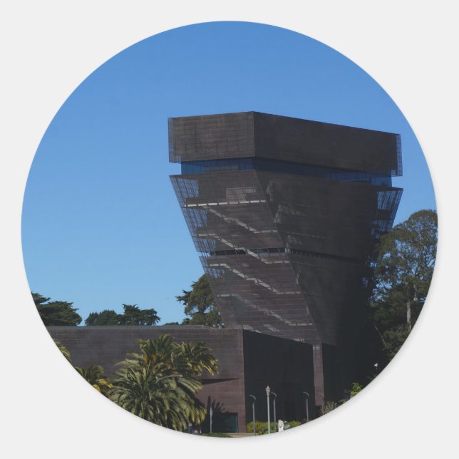 San Francisco de Young Museum Stickers (Vorderseite)