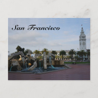 San Francisco Die Postkarte von Embarcadero
