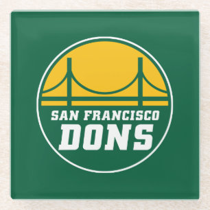San Francisco Dons Glasuntersetzer