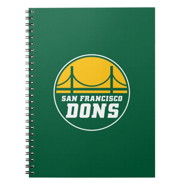 San Francisco Dons Notizblock (Vorderseite)