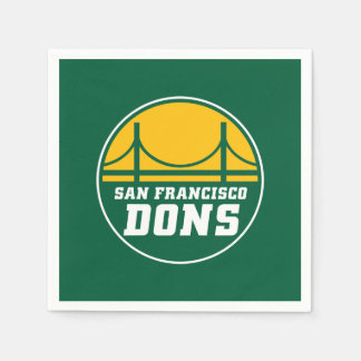 San Francisco Dons Serviette