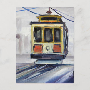 San Francisco Drahtseilbahn Postkarte