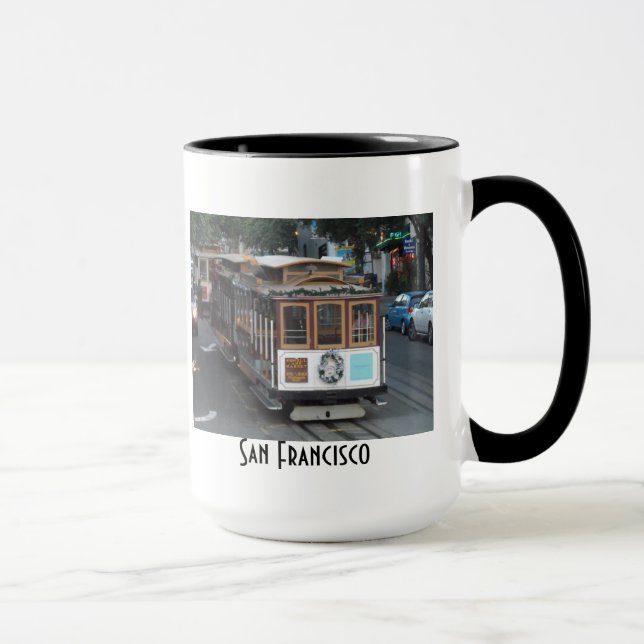 San Francisco Drahtseilbahn Tasse (Rechts)