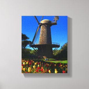 San Francisco Dutch Windmill #5 Canvas Print Leinwanddruck