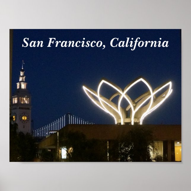 San Francisco Embarcadero #2 Poster (Vorne)