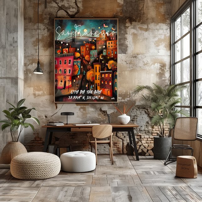 San Francisco: Encanto de la Bahía Poster (Von Creator hochgeladen)