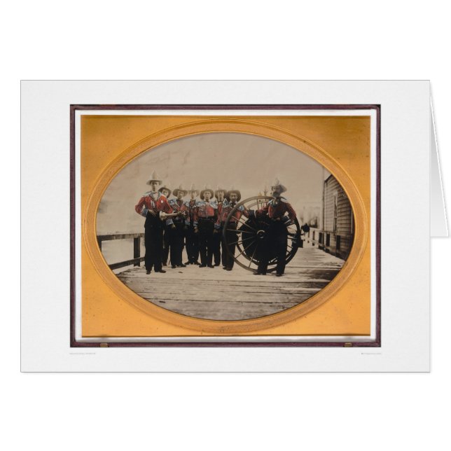 San Francisco Feuerwehr auf Meiggs Kai (40090) (Vorderseite (Horizontal))