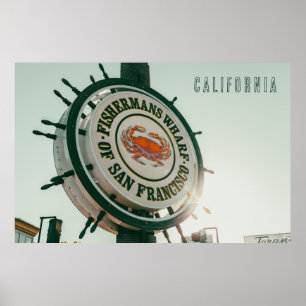 San Francisco Fisherman Wharf Poster