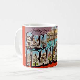 San Francisco Fisherman's Wharf Kaffeetasse