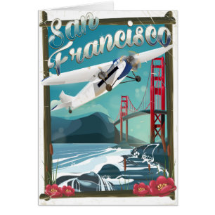 San Francisco Flight Reiseplakat