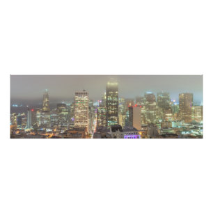 San Francisco Fog Fotodruck