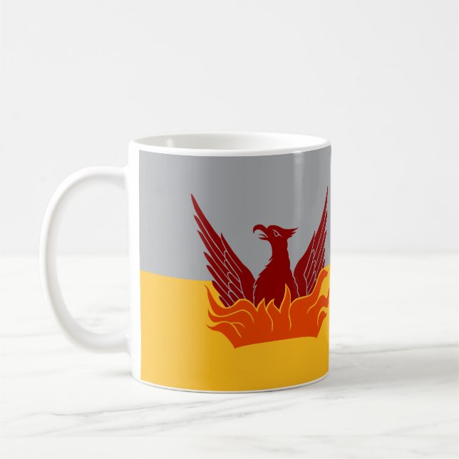 San Francisco Fog und Gold City Flag Tasse (Links)
