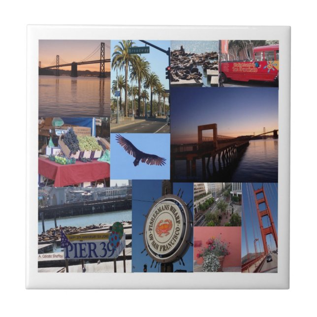 San Francisco Foto Tile Fliese (Vorderseite)
