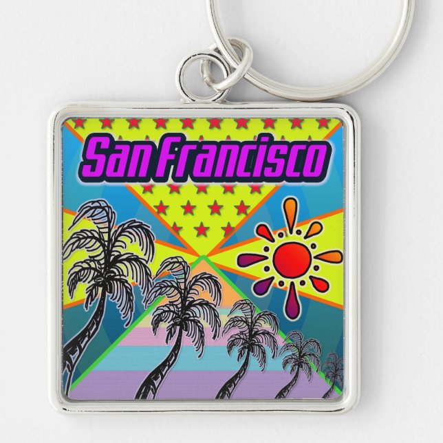 San Francisco Freedom Schlüsselanhänger (Vorne)