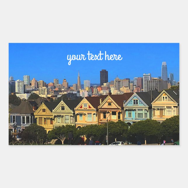 San Francisco Gemälde Ladys #1-2 Stickers (Vorderseite)