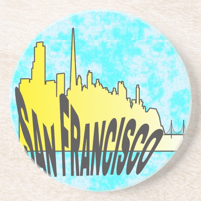 San Francisco Getränkeuntersetzer (Vorne)