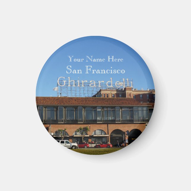 San Francisco Ghirardelli Square #2-2 Magnet (Vorne)