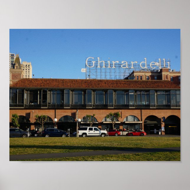 San Francisco Ghirardelli Square Poster (Vorne)