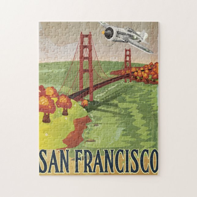 San Francisco Golden Gate Bridge (Vertikal)