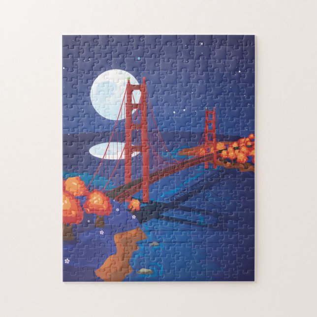 San Francisco Golden Gate Bridge (Vertikal)