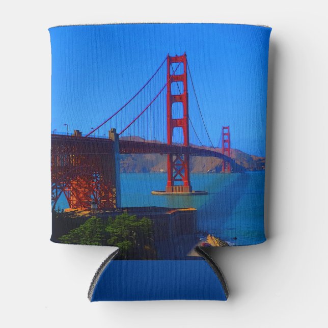 San Francisco Golden Gate Bridge #7 Can Cooler Dosenkühler (Vorderseite)