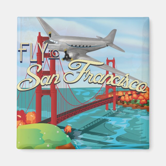 San Francisco Golden Gate Bridge Magnet (Vorne)