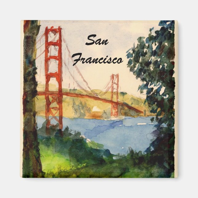 San Francisco Golden Gate Bridge Magnet (Vorne)