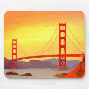 San Francisco Golden Gate Bridge Mousepad