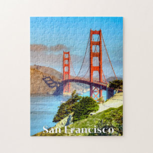 San Francisco, Golden Gate Bridge, Reiseplakat 