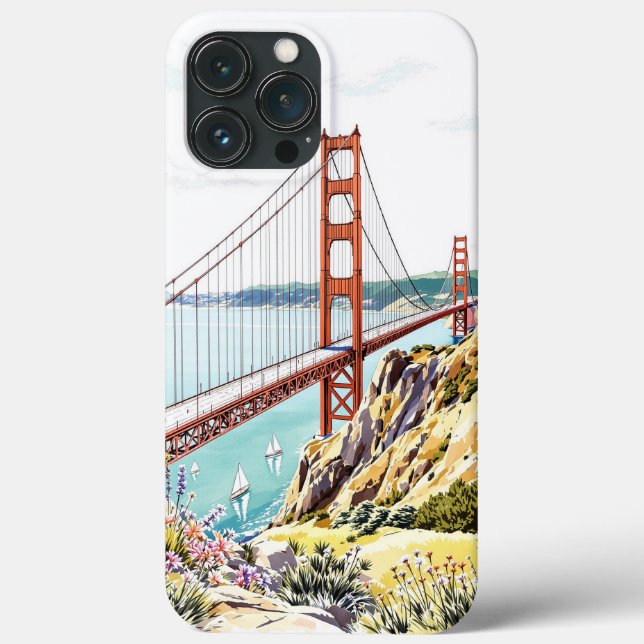 San Francisco Golden Gate BridgeiPhone / iPad Gehä Case-Mate iPhone Hülle (Rückseite)