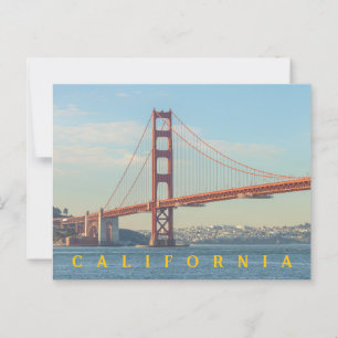 San Francisco Golden Gate Postkarte